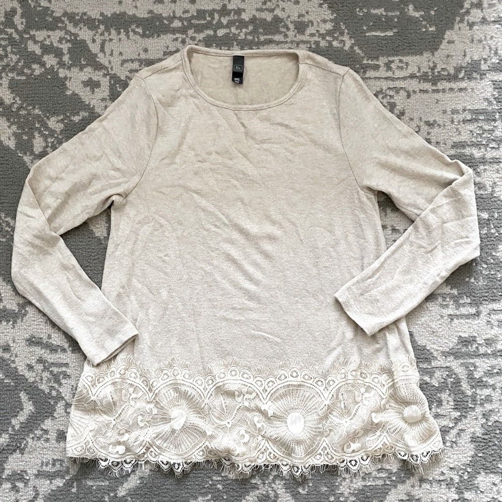 FRANCESCA’S | Cream Sweater